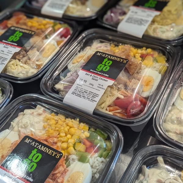 Salad boxes from McAtamney's
